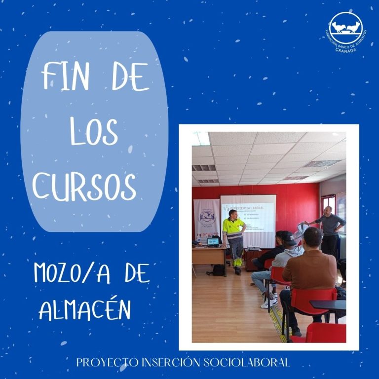 Fin De Los Cursos De Mozo De Almac N Fundaci N Banco De Alimentos De